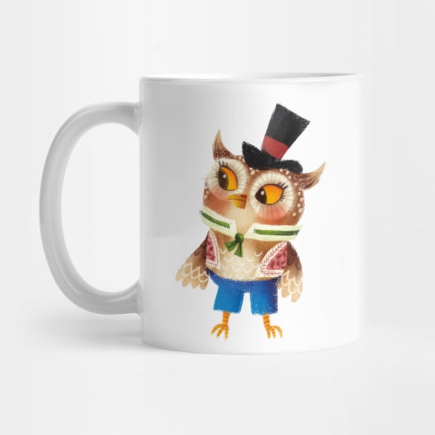 Fancy owl by Geeksarecool